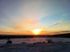 A view of a snowy field and sunset.| DOD rentals, Ft Greely Housing