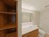 3 bedroom apartment home at Domus in Milwaukee with modern bathroom