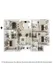 Modern 3D floor plan showcasing a spacious apartment with three bedrooms, open-concept living and dining area, and a well-appointed kitchen with breakfast bar.