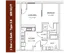 1 Bedroom Apartment Floor Plan Luxury Apartments Rochester MN | 501 on First