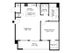 2D cobalt floor plan