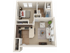 bronze 3d floor plan