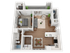cambridge floor plan 3d