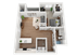 caspian floor plan 3d
