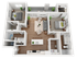 oxford floor plan 3d