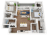 oxford floor plan 3d