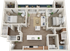 two bedroom apartment for rent