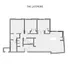 The Latimore floor plan showcasing 3 bedrooms, a contemporary kitchen, large living area, and two bathrooms.