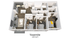 3D floor plan of the Yosemite apartment featuring 3 bedrooms, a stylish kitchen, and an inviting living space, encompassing 1285 sq ft.