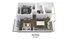 3D floor plan of Arches apartment with 1 bedroom, spacious living area, and modern kitchen, totaling 679 sq ft.
