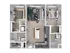 Bernina | 2bd, 2ba - 887 sqft.