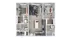 Bernina | 2bd, 2ba - 887 sqft.