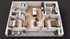 WonderBlock 3D Floor Plan Image - Prospect - Two Bedroom, Two Bathroom, 990 sqft.