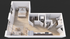 WonderBlock 3D Floor Plan Image - Copper - One Bedroom, One Bathroom Studio, 565 sqft