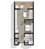 Luminous studio floor plan