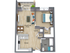One Bedroom Apartment Floorplan - I STREET Modern Apartments - Bentonville Arkansas