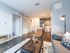 Beautiful open floor plan offering a seamless flow between the living and dining areas at our welcoming apartments in Bedford, NH. | The Chandler | Apartment in,Bedford NH