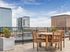 Your spacious balcony offers comfortable outdoor living with room for seating and dining areas. | 381 Congress Lofts |