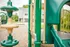 Play area with slides and climbing structure at Foreside Estates, apartments in Falmouth, ME.