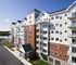 The beautiful community exterior of Grandview apartments for rent in Lowell MA