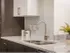 New Modern Kitchens with granite countertops and tile backsplash at Mill & 3 Apartments | Apartments For Rent In Chelmsford MA