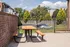 Spend time outdoors in our beautifully designed courtyard with seating areas perfect for relaxation and social activities.  | Princeton Green Apartments |