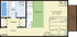 Floor Plan 1 | Apartments For Rent Marlborough MA | Princeton Green