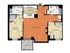 2 Bedroom Floor Plan | Lowell Ma Apartment | Grandview Apartments