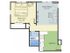 1 Bedroom Floor Plan | Apartments For Rent In Dover New Hampshire | Princeton at Mill Pond