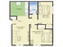 2 Bed Floor Plan