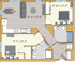 2 Bedroom Corner Deluxe