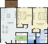 Two Bedroom F