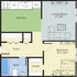 1 Bedroom Floor Plan | South Lawrence MA Apartment For Rent | Princeton at Mount Vernon