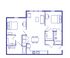 2 BEDROOM, 2 BATH