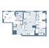 2 Bedroom, 2 Bath (4 Residents)