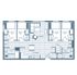 4 Bedroom, 2 Bath (4 Residents)
