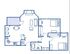 2 Bedroom, 1 Bath