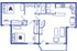2 Bedroom, 1 Bath