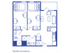 2 BEDROOM, 2 BATH D