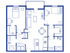 2 Bedroom, 2 Bathroom