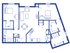 2 Bedroom, 2 Bath XL