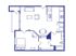 1 BEDROOM, 1 BATH