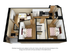 2 Bedroom 1 Bathroom, Emery 1