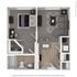 One Bedroom Floorplan