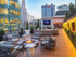 Downtown Kansas City Amenity Deck featuring fire pits at One Light Luxury Apartments