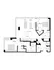 Modern floor plan showcasing 2 bedrooms with walk-in closets, spacious living room, and an island kitchen for comfortable living.