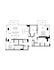 Contemporary 2-bedroom floor plan featuring two balconies, an open-concept living room with kitchen island, and spacious walk-in closets. Includes two bathrooms and a powder room.