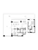 Modern floor plan showcasing 3 bedrooms, open living and dining area, spacious kitchen, and expansive terraces.