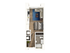 Chic studio apartment floor plan with cozy living and sleeping area, compact kitchen, and modern bathroom.