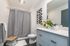 Bathroom in studio apartment